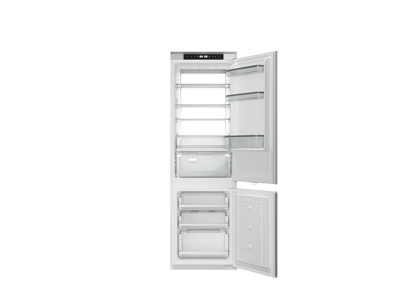 60 cm built-in bottom mount refrigerator H177cm, sliding door - פאנל אינטגרלי עם התקנת דלת (Panel Ready)